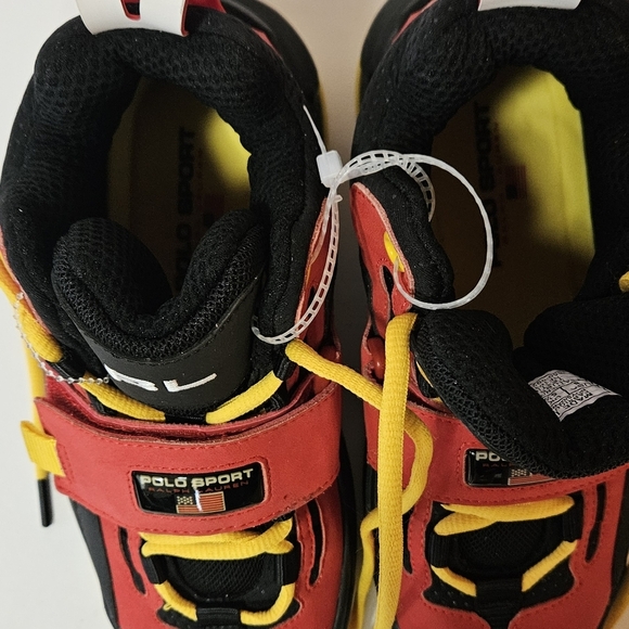 NEW POLO RALPH LAUREN Unisex-Child Ps 100 (Little Big Kid) Sneaker 6 - Picture 5 of 7